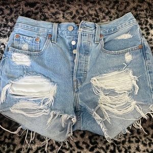 Levi’s High Rise 501 Shorts
